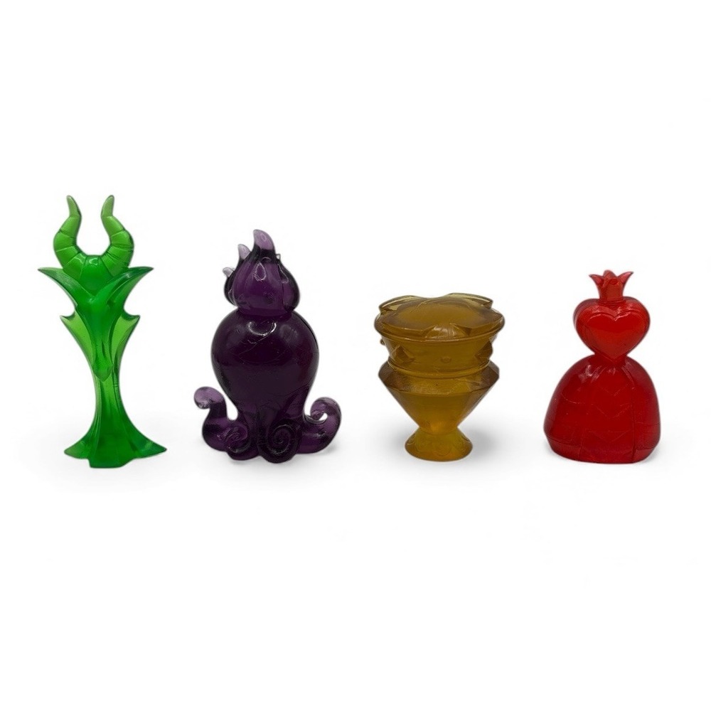 Disney Villainous Lot 4 Villain Miniature Official Replacement Game Parts Pieces